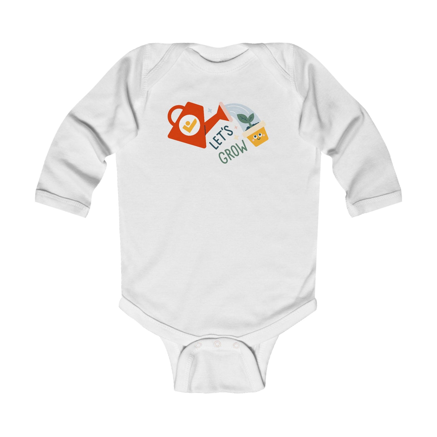 Unisex Infant Long Sleeve Onesie (More Colors Available!)