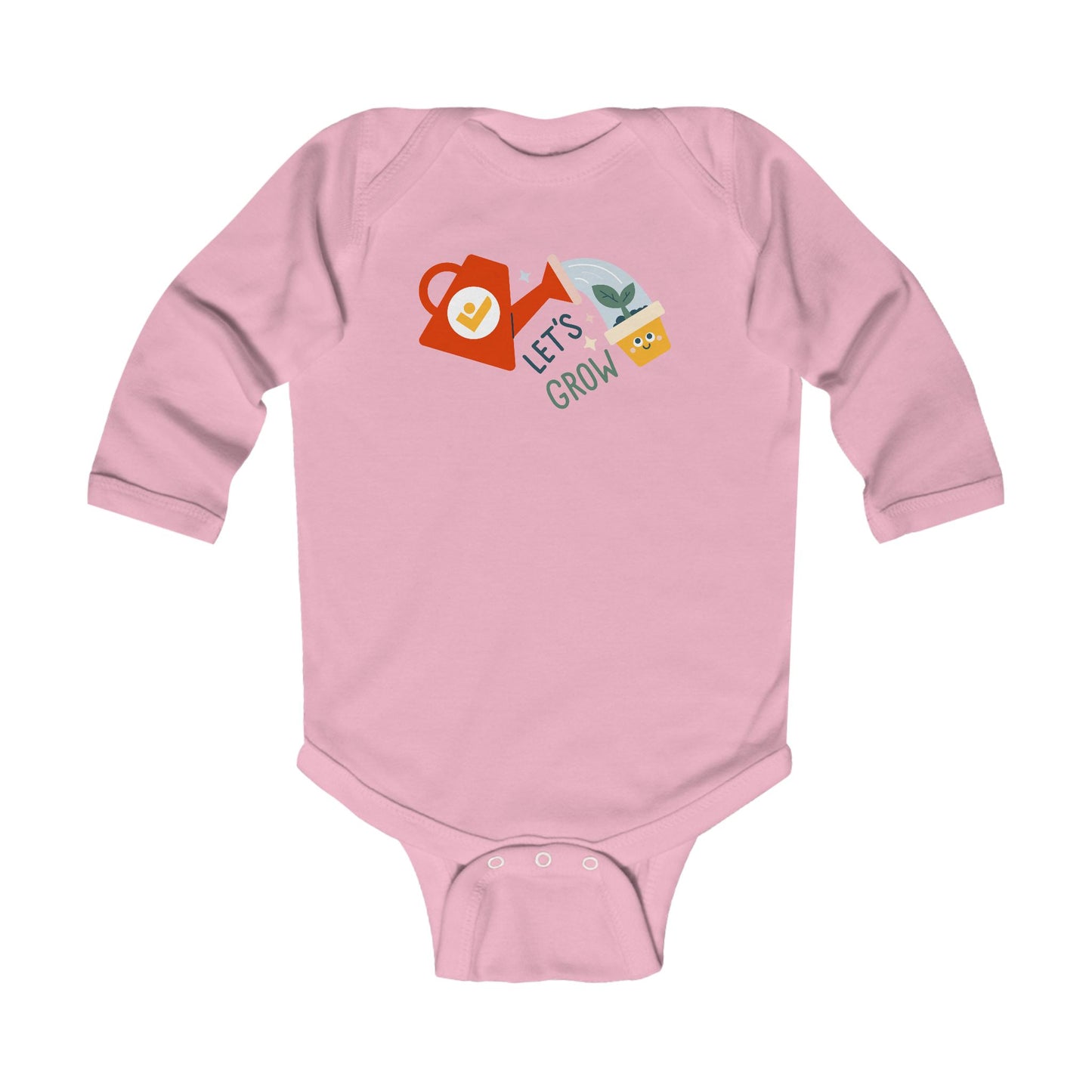 Unisex Infant Long Sleeve Onesie (More Colors Available!)