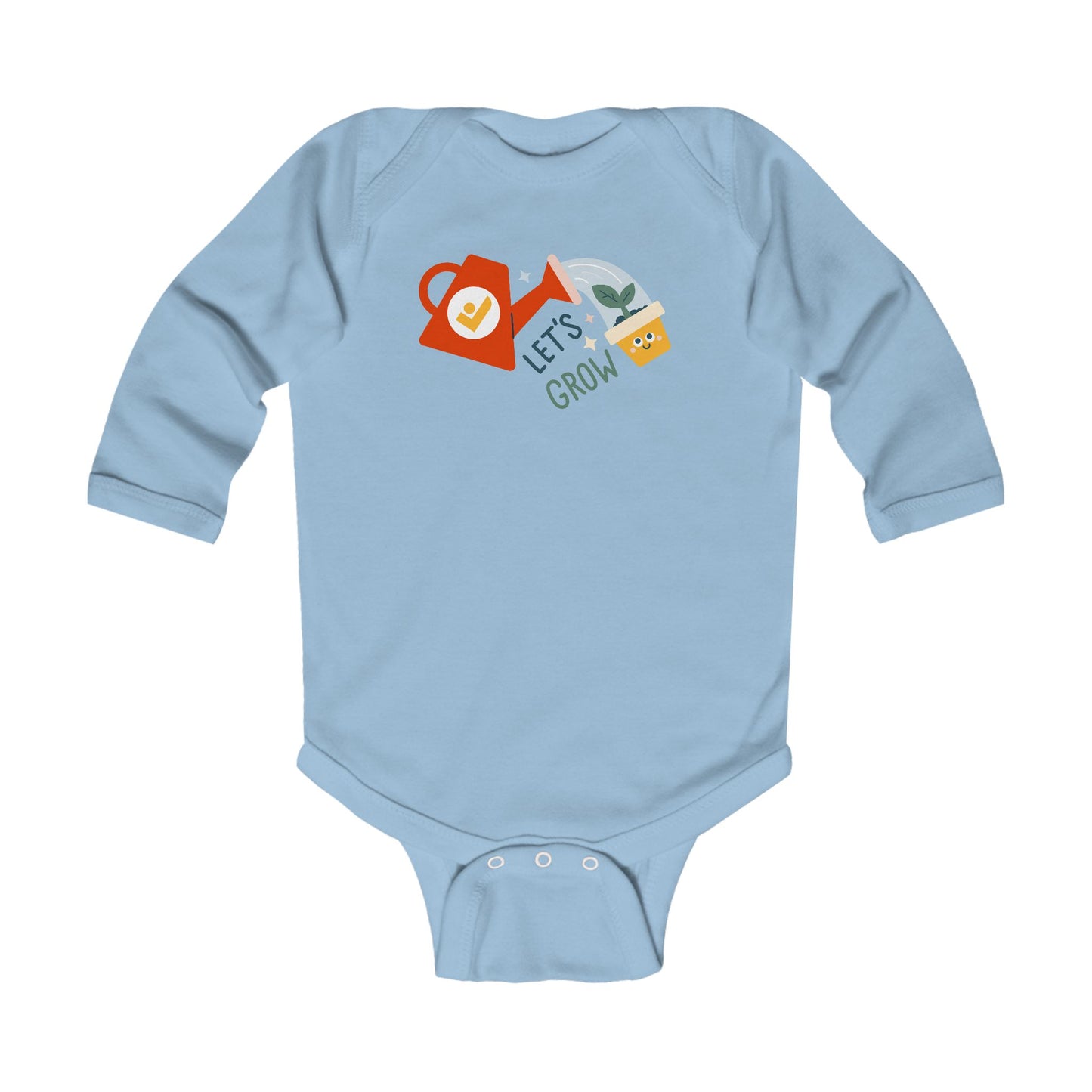 Unisex Infant Long Sleeve Onesie (More Colors Available!)