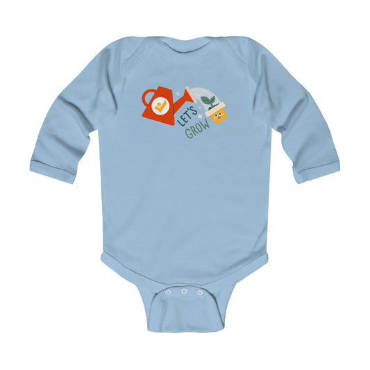 Unisex Infant Long Sleeve Onesie (More Colors Available!)