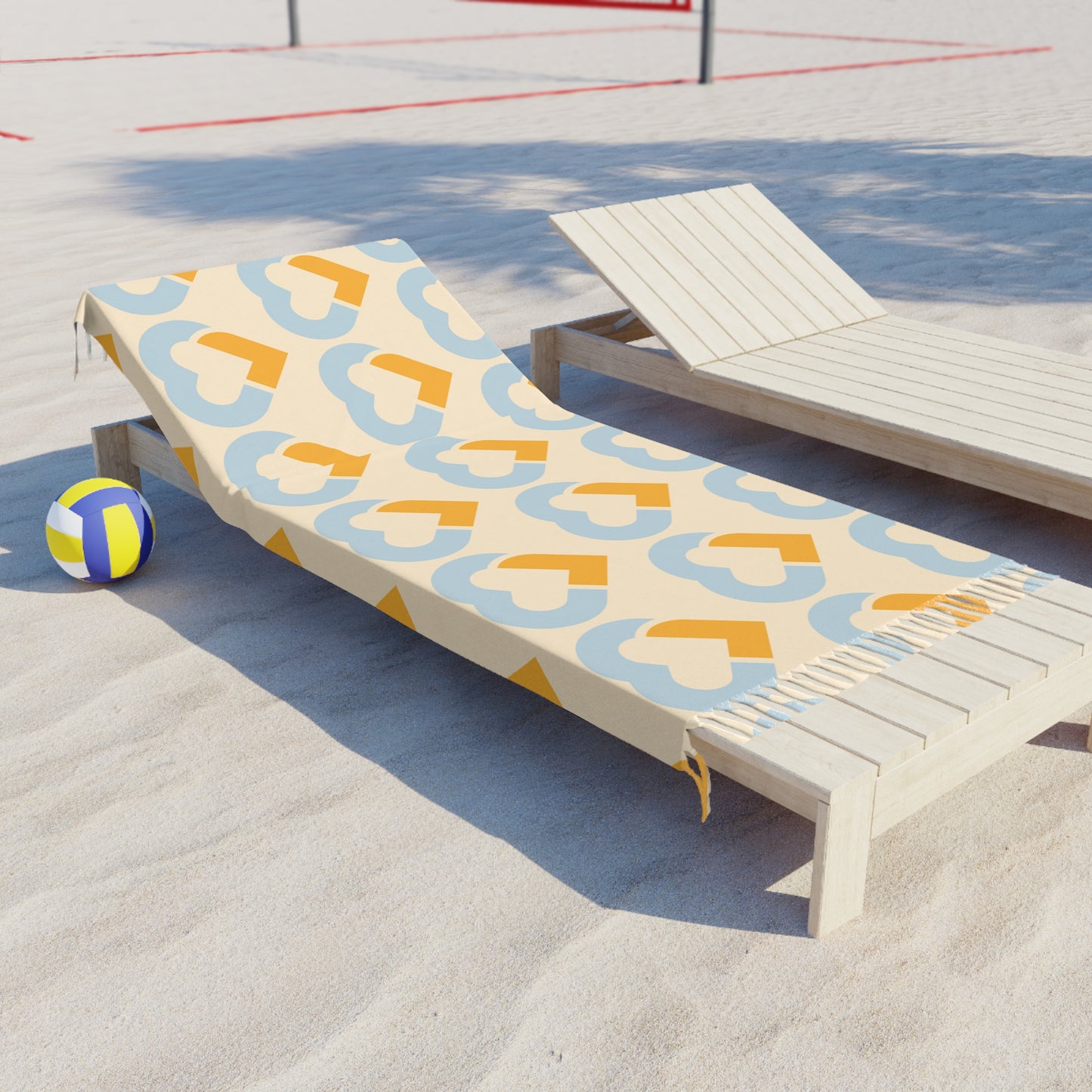 Boho Beach Cloth (Hearts)