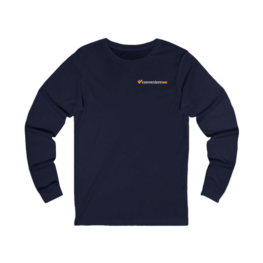 Unisex Jersey Long Sleeve Tee (Navy ONLY)